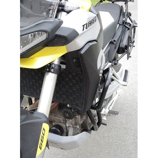 DZINĒJA AIZSARGI RDMOTO CF169KD MELNS (LOWER + UPPER FRAMES WITH PROTECTORS)