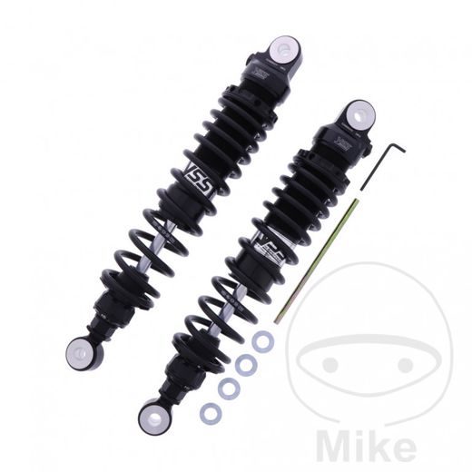TWIN SHOCK ABSORBER YSS RZ362-350TRL-57-B REGULĒJAMI BLACK EDITION