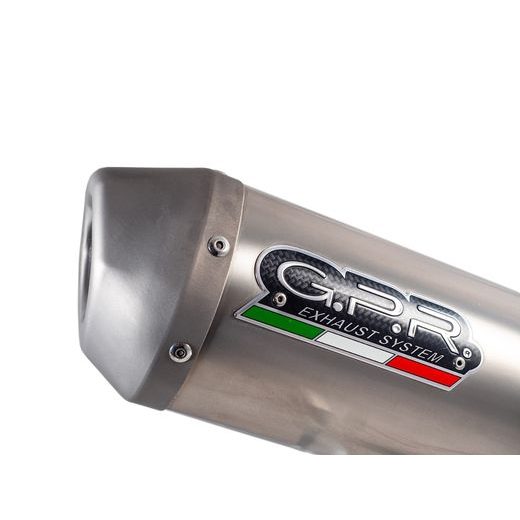 PILNA IZPLŪDES SISTĒMA GPR PENTACROSS PNT.MX.18.IO BRUSHED STAINLESS STEEL