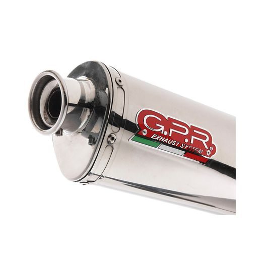 SLIP-ON EXHAUST GPR TRIOVAL S.171.TRI PULĒTS NERŪSĒJOŠAIS TĒRAUDS INCLUDING REMOVABLE DB KILLER AND LINK PIPE