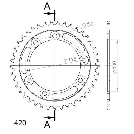 AIZMUGURĒJAIS ZOBRATS SUPERSPROX RFE-6615:41-BLK MELNS/PELĒKS
