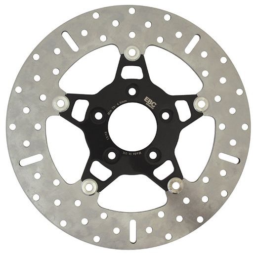 BREMŽU DISKS EBC MD518BLK MELNS HROMS