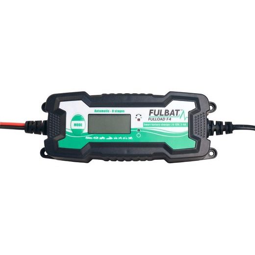 LĀDĒTĀJS FULBAT FULLOAD F4 - CHARGER 1-4A 6V/12V