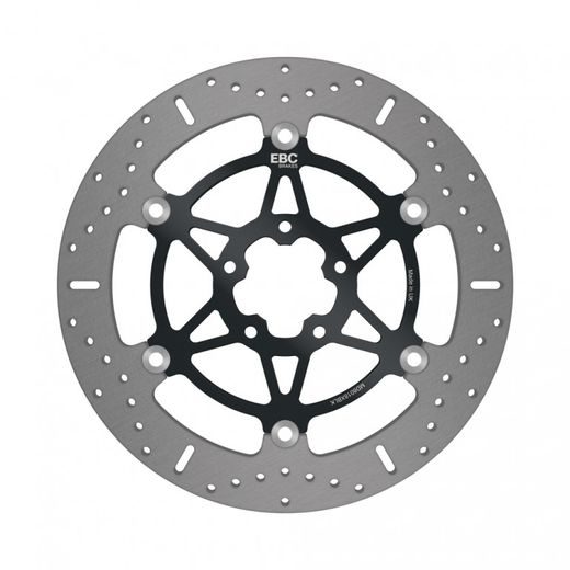 BREMŽU DISKS EBC MD8018XBLK MELNS HROMS