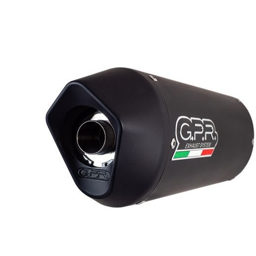 DUAL SLIP-ON EXHAUST GPR FURORE A.67.RACE.FUNE MATTE BLACK