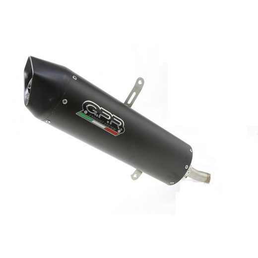 SLIP-ON EXHAUST GPR FURORE SCOM.206.FUNE MATTE BLACK INCLUDING REMOVABLE DB KILLER AND LINK PIPE