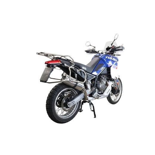 SLIP-ON EXHAUST GPR DUAL INOX BMW.12.1.DUAL.IO MATTE INOX INCLUDING REMOVABLE DB KILLER AND LINK PIPE