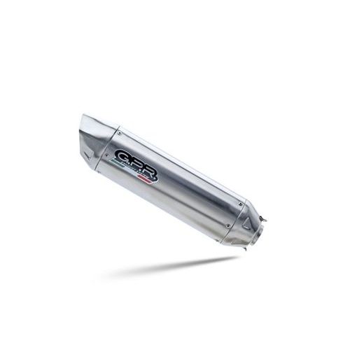 SLIP-ON EXHAUST GPR FURORE-X INOX KTM.22.17.FXSC MATTE BLACK INCLUDING REMOVABLE DB KILLER AND LINK PIPE