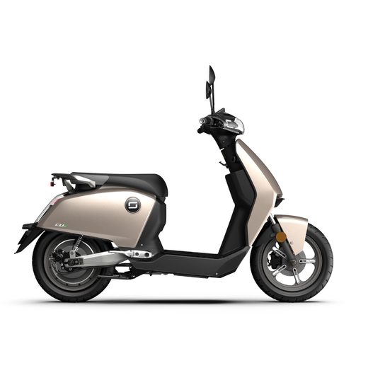 E-MOPĒDS / ELEKTRISKAIS MOPĒDS SUPER SOCO CUX 4G, SUDRABA KRĀSĀ