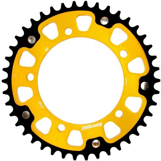 REAR SPROCKET SUPERSPROX STEALTH RST-1793:42-GLD ZELTA 42T, 520