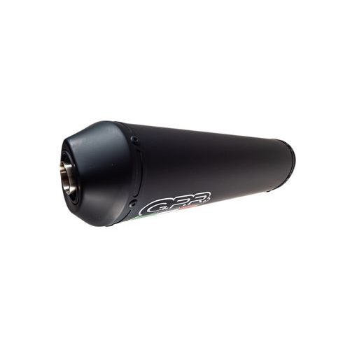 SLIP-ON EXHAUST GPR GHISA Y.59.GHI MATTE BLACK INCLUDING REMOVABLE DB KILLER AND LINK PIPE