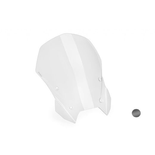 VĒJSTIKLS PUIG TOURING 22681F DARK SMOKE