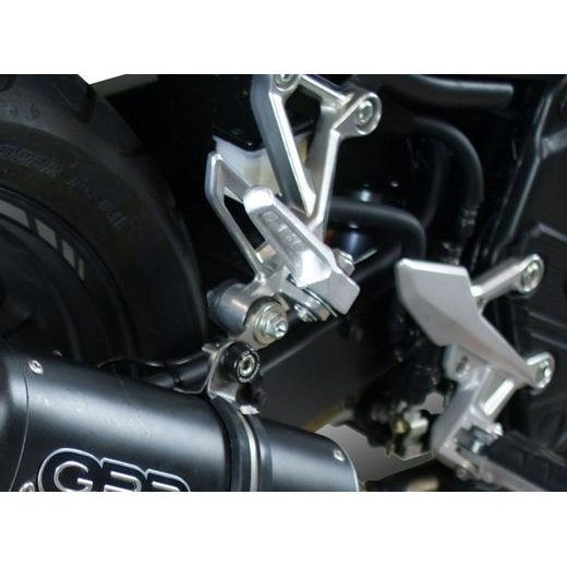 SLIP-ON EXHAUST GPR FURORE EVO4 NERO E4.H.244.4.1.FNE4 MATTE BLACK INCLUDING REMOVABLE DB KILLER AND LINK PIPE