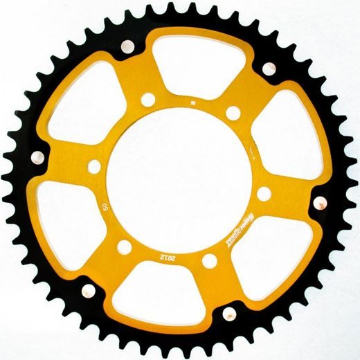 REAR SPROCKET SUPERSPROX STEALTH RST-2012:51-GLD ZELTA 51T, 525