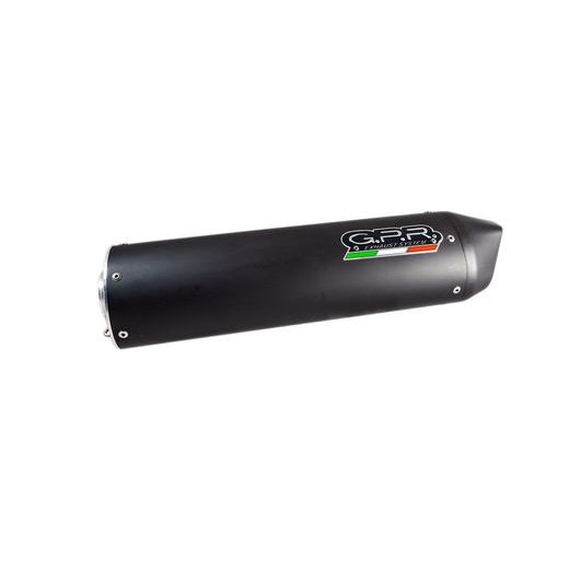 SLIP-ON EXHAUST GPR FURORE Y.59.FUNE MATTE BLACK INCLUDING REMOVABLE DB KILLER AND LINK PIPE
