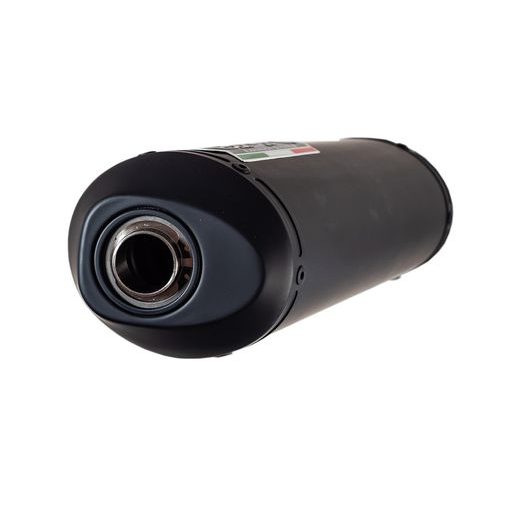SLIP-ON EXHAUST GPR GHISA S.196.GHI MATTE BLACK INCLUDING REMOVABLE DB KILLER AND LINK PIPE
