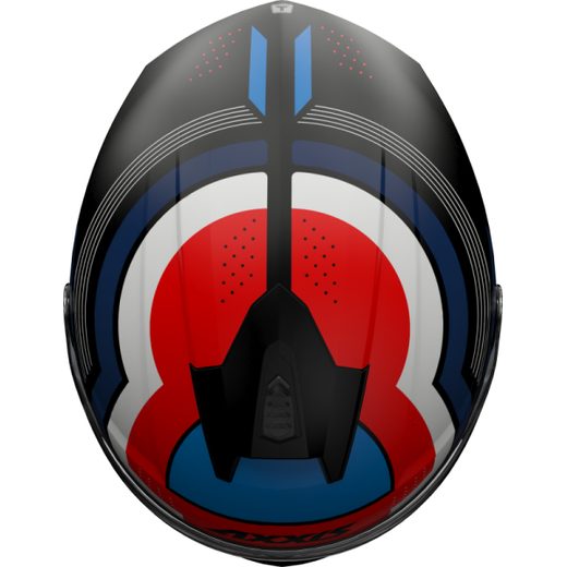 FULL FACE ĶIVERE AXXIS DRAKEN S COUGAR MATT BLUE XS