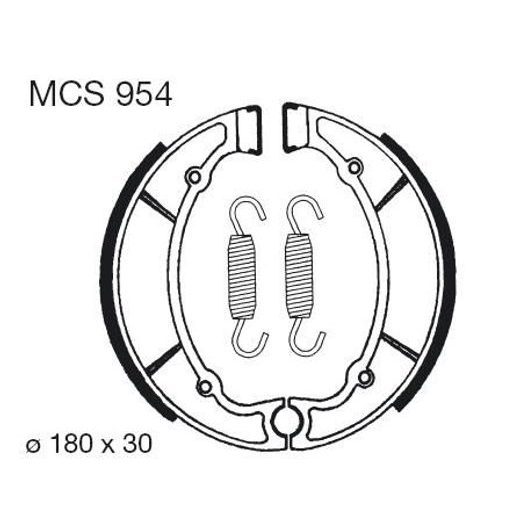 BREMŽU LOKI LUCAS MCS 954