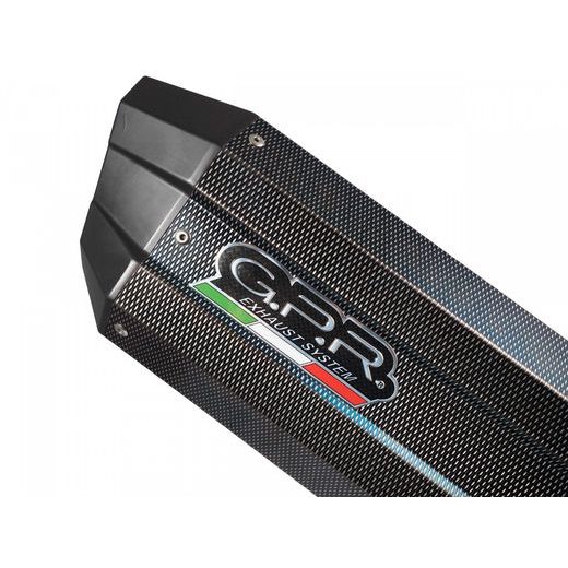 SLIP-ON EXHAUST GPR SONIC KTM.55.2.SOPO BRUSHED STAINLESS STEEL PRIEKŠ KTM SUPER ADVENTURE 1290 / R / S 2017-2020