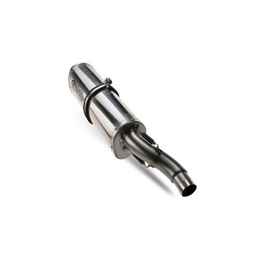 SLIP-ON EXHAUST GPR TRIOVAL E4.H.241.TRI PULĒTS NERŪSĒJOŠAIS TĒRAUDS INCLUDING REMOVABLE DB KILLER AND LINK PIPE