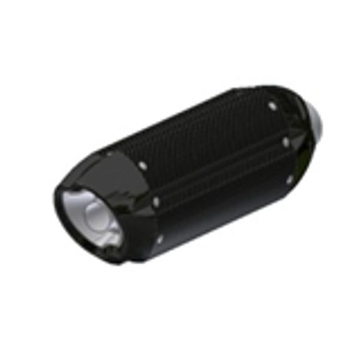 KLUSINĀTĀJS MIVV SUONO ACC.021.S9 TĒRAUDA MELNS Ø55 INLET