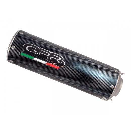 SLIP-ON EXHAUST GPR M3 VO.1.RACE.M3.PP CARBON LOOK INCLUDING LINK PIPE