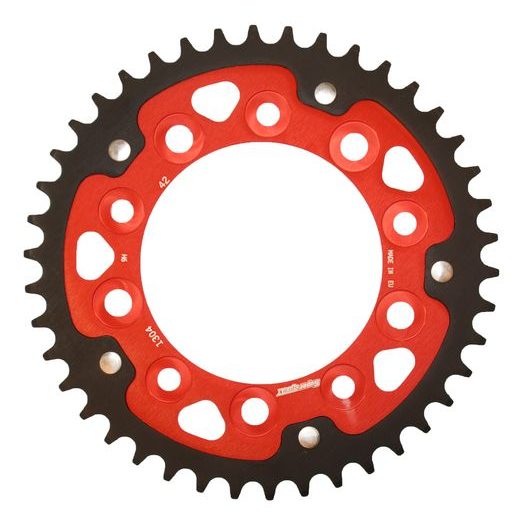 AIZMUGURĒJAIS ZOBRATS SUPERSPROX STEALTH RST-1304:42-RED SARKANS 42T, 525