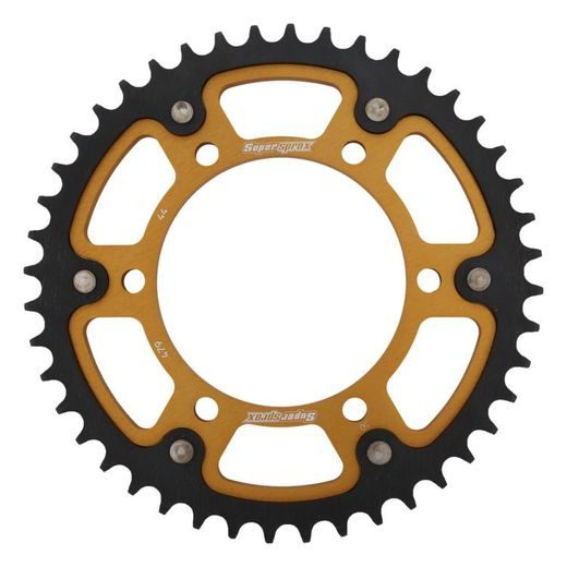 REAR SPROCKET SUPERSPROX STEALTH RST-479:44-GLD ZELTA 44T, 530