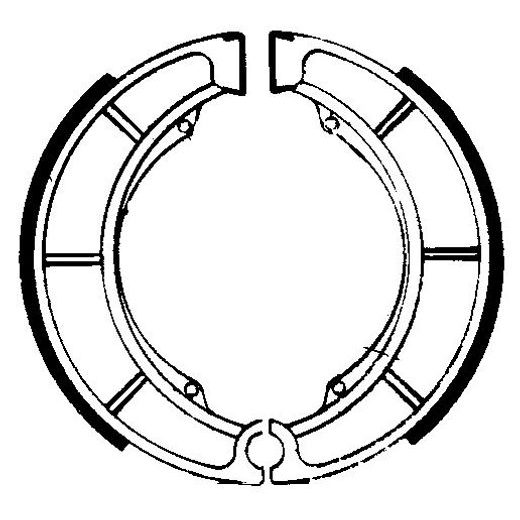 BREMŽU LOKI FERODO 225129081