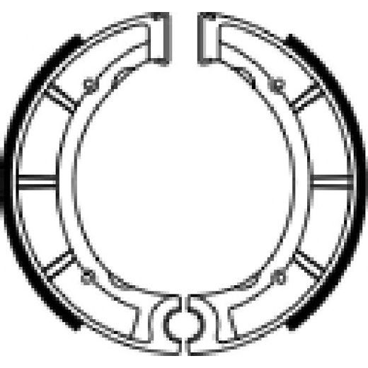 BREMŽU LOKI FERODO 225129243