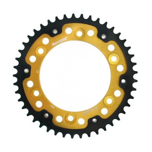 REAR SPROCKET SUPERSPROX STEALTH RST-1307:45-GLD ZELTA 45T, 525