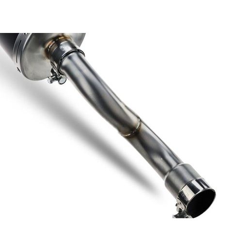 SLIP-ON EXHAUST GPR FURORE-X SCOOTER HON.11.RACE.FXSC MATTE BLACK INCLUDING REMOVABLE DB KILLER AND LINK PIPE