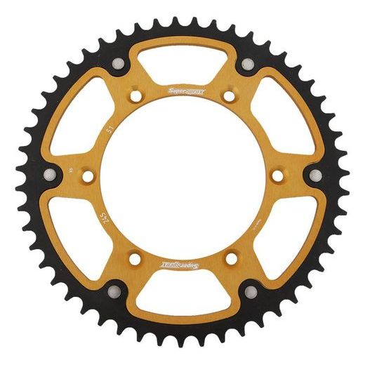 REAR SPROCKET SUPERSPROX STEALTH RST-245:51-GLD ZELTA 51T, 520