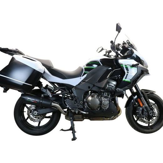 SLIP-ON EXHAUST GPR NEW GRAND PRIX EVO POPPY E5.K.179.GPAN.PO CARBON LOOK INCLUDING REMOVABLE DB KILLER AND LINK PIPE