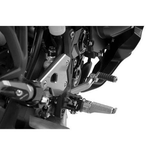 BRAKE FOOT PEDAL PUIG 22124R SARKANS REGULĒJAMI