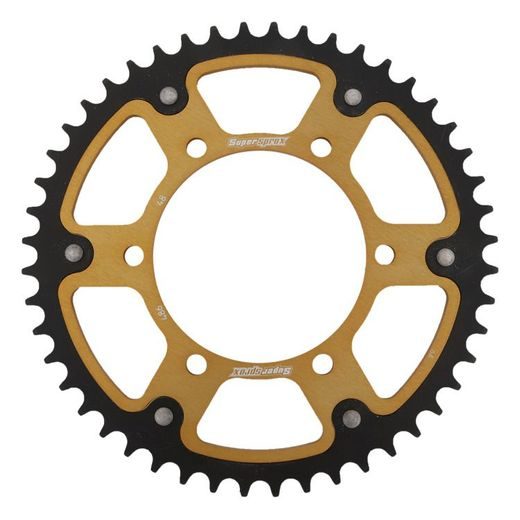 REAR SPROCKET SUPERSPROX STEALTH RST-486:48-GLD ZELTA 48T, 520