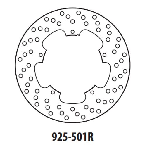 BREMŽU DISKS GOLDFREN 925-501R AIZM. 240 MM