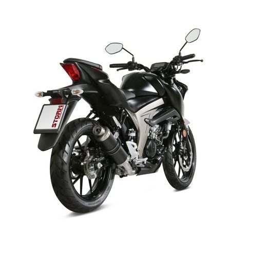 PILNA IZPLŪDES SISTĒMA 1X1 STORM GP S.055.LXSB TĒRAUDS MELNS