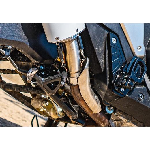 SLIP-ON EXHAUST GPR M3 HON.269.M3.TN BRUSHED TITANIUM PRIEKŠ HONDA NSS 750 FORZA 2021-2024