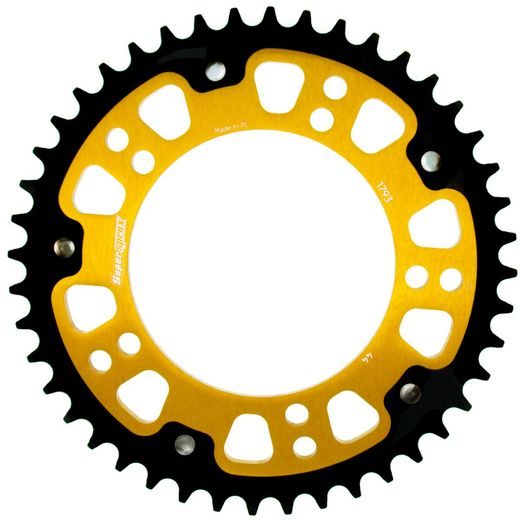 REAR SPROCKET SUPERSPROX STEALTH RST-1793:44-GLD ZELTA 44T, 520