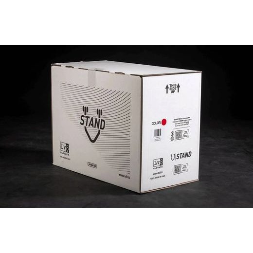 LEFT SINGLE ARM STAND LV8 E630L.KR WITHOUT PIN MELNS/SARKANS