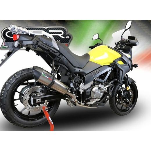 MID-FULL SYSTEM EXHAUST GPR NEW GRAND PRIX EVO TITANIUM E5.S.201.CAT.GPAN.TO BRUSHED TITANIUM INCLUDING REMOVABLE DB KILLER AND CATALYST