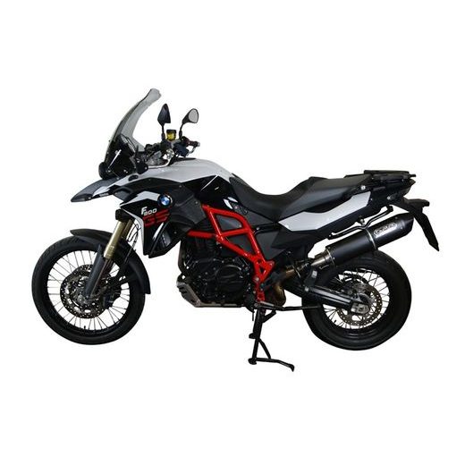 SLIP-ON EXHAUST GPR FURORE EVO4 NERO E4.BM.101.1.FNE4 MATTE BLACK INCLUDING REMOVABLE DB KILLER AND LINK PIPE
