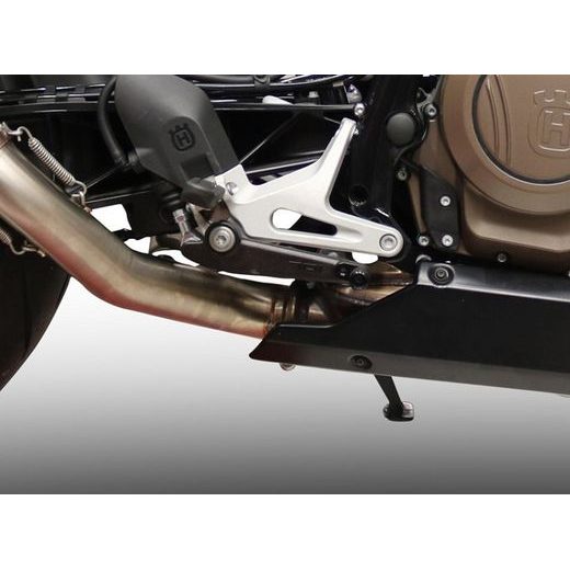 SLIP-ON EXHAUST GPR NEW GRAND PRIX EVO TITANIUM E4.HU.51.GPAN.TO BRUSHED TITANIUM INCLUDING REMOVABLE DB KILLER AND LINK PIPE