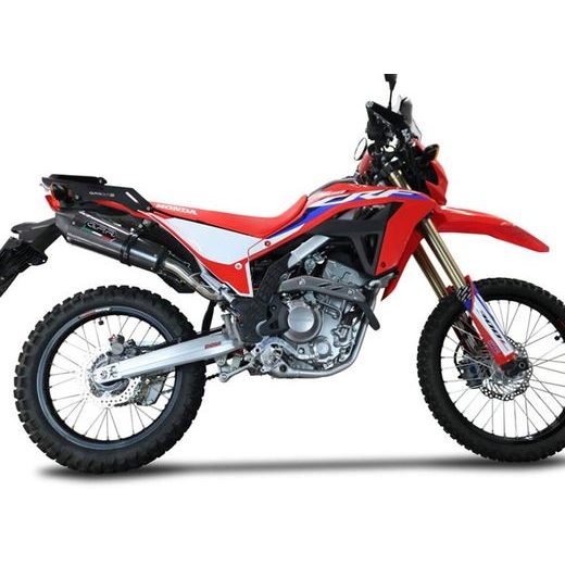SLIP-ON EXHAUST GPR NEW GRAND PRIX EVO POPPY H.268.CAT.GPAN.PO CARBON LOOK INCLUDING REMOVABLE DB KILLER, LINK PIPE AND CATALYST