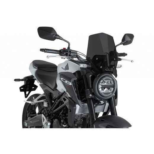 VĒJSTIKLS PUIG NEW GEN. SPORT 22296F DARK SMOKE