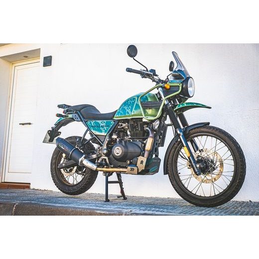 SLIP-ON EXHAUST GPR FURORE ROY.5.RACE.FUNE MATTE BLACK INCLUDING LINK PIPE