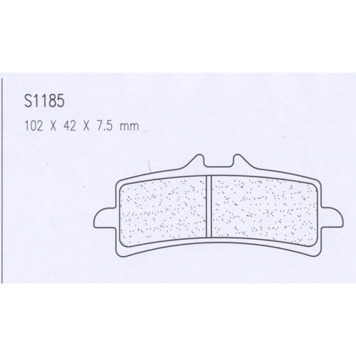 BREMŽU UZLIKAS CL BRAKES 1185 C60 (C59)