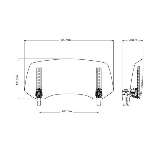 REGULĒJAMS VIZIERIS PUIG 2.0 20764W PIESPRĀDZĒJAMS TRANSPARENT