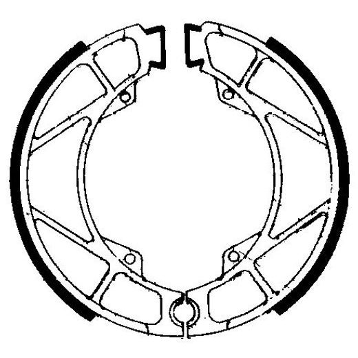 BREMŽU LOKI FERODO 225129080